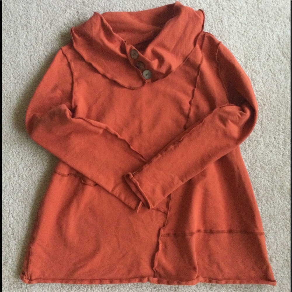 Neon Buddha Tunic Top Cowl Neckline